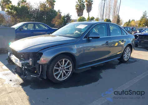 2014 Audi A4 2.0T Premium from USA, damaged, VIN WAUFFAFL3EN027037
